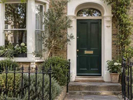 Illustrative traditional British house entrance used for the 60 Brighton Road link, not a photograph of the property.